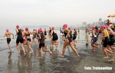 Atletas partem para a disputa  de mais uma edição do SP Open de Biathlon 10km / Foto: Treinoonline